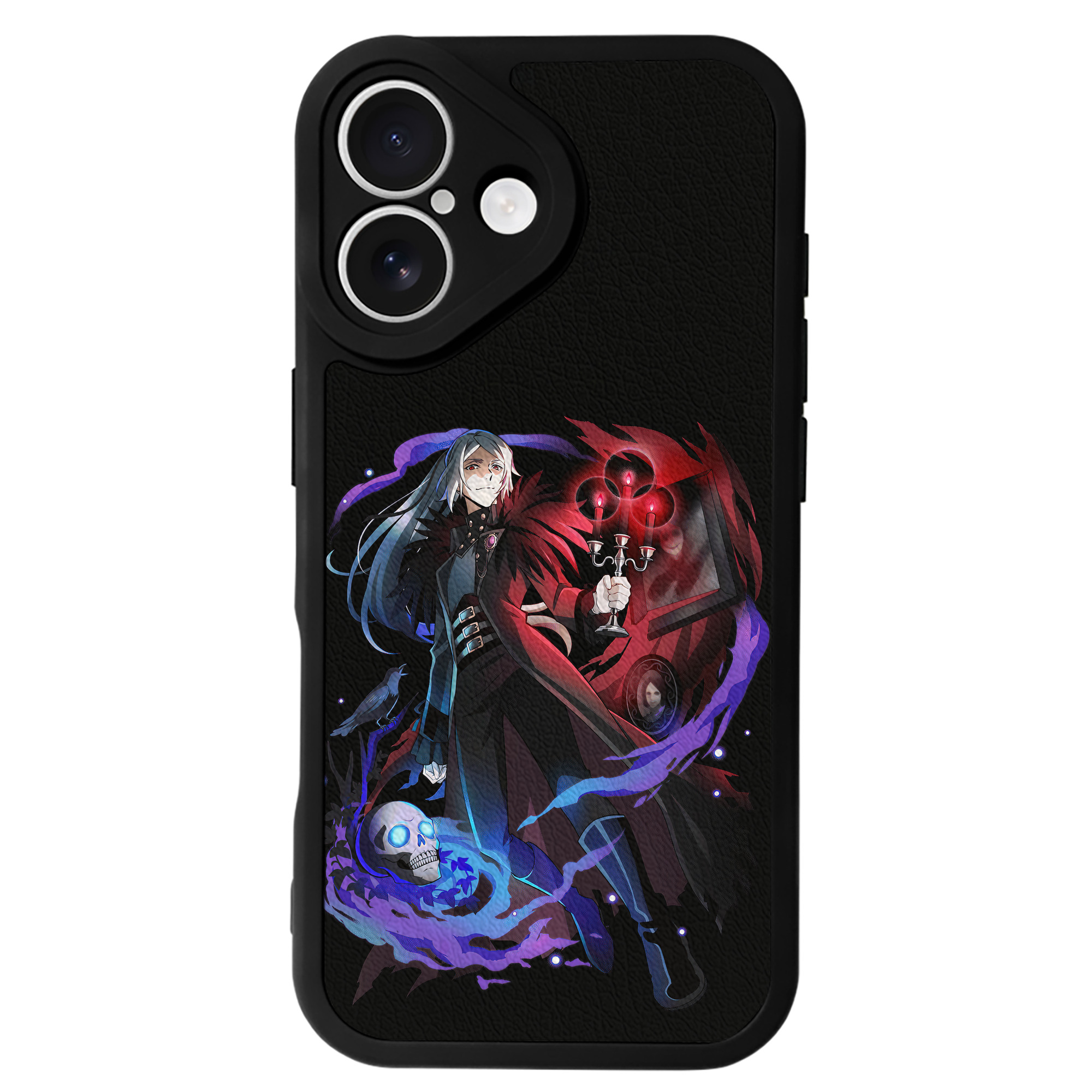 （画像用） 文豪ストレイドッグス Bungo Stray Dogs 【iPhone 16シリーズ対応】シリコンスマホケース（レザー調） 材質：シリコン